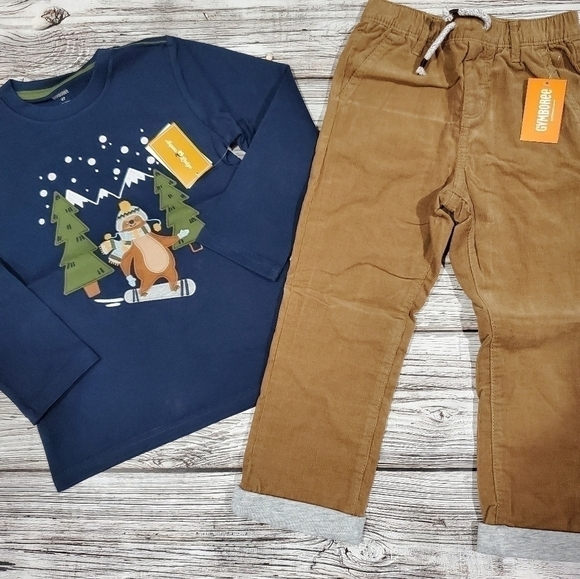 Gymboree Winter Holiday Outfit Christmas Outfit NWT - Picture 2 of 12